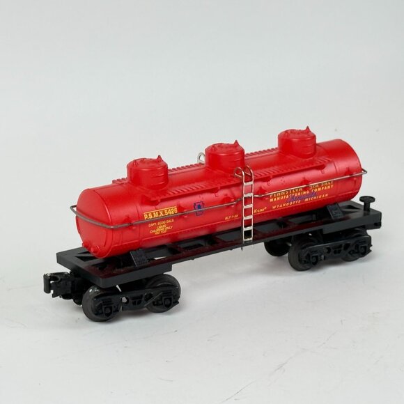 K-Line Electric Train O/027 Gauge PRR Triple Dome Tank Car P.S.M.X. 5426 - Picture 3 of 10